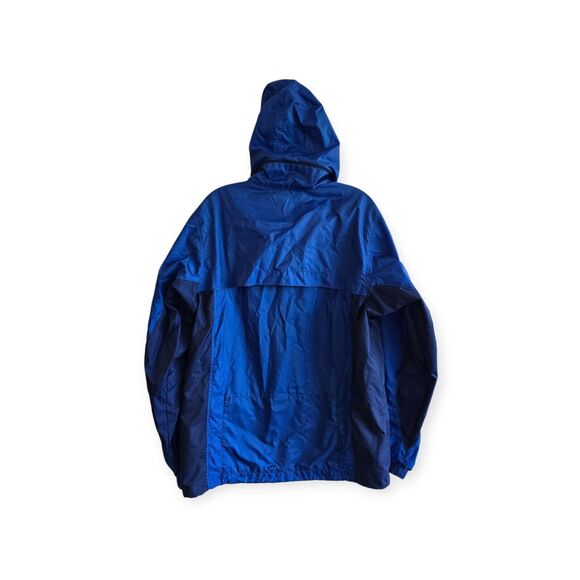 Columbia Mens Blue Navy Long Sleeve Full Zip Windbreaker Jacket Size M Pockets - Picture 2 of 7